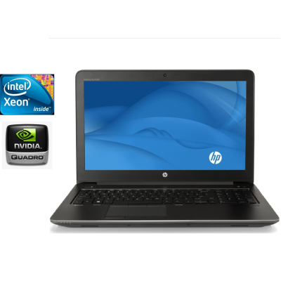 БУ Ноутбук Мобильная рабочая станция HP Zbook 15 G3 / 15.6" (1920x1080) TN / Intel Xeon E3-1505M v5 (4 (8) ядра по 2.8 - 3.7 GHz) / 8 GB DDR4 / 512 GB SSD / nVidia Quadro M1000M, 2 GB GDDR5, 128-bit / WebCam