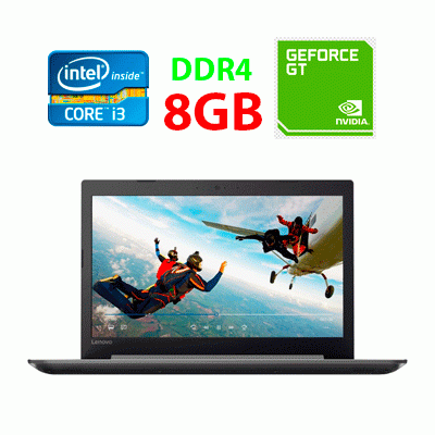 БУ Ноутбук Игровой ноутбук Б-класс Lenovo IdeaPad 320-15ISK / 15.6 (1920x1080) TN / Intel Core i3-6006U (2 (4) ядра по 2.0 GHz) / 8 GB DDR4 / 256 GB SSD / nVidia GeForce 920MX, 2 GB GDDR3, 64-bit / WebCam