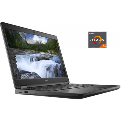 БУ Ноутбук Ноутбук Б-класс Dell Latitude 5495 / 14" (1920x1080) IPS / AMD Ryzen 5 PRO 2500U (4 (8) ядра по 2.0 - 3.6 GHz) / 8 GB DDR4 / 480 GB SSD / AMD Radeon Vega 8 Graphics / WebCam
