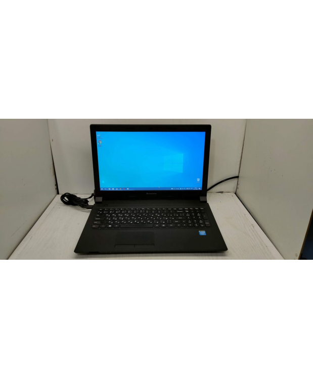 Ноутбук Б-клас Lenovo B50 - 30 / 15.6 (1366x768) TN / Intel Celeron N2840 (2 ядра по 2.16-2.58 GHz) / 4 GB DDR3 / 500 Gb HDD / Intel HD Graphics / WebCam фото_1
