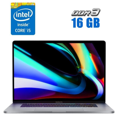 БУ Ноутбук Ноутбук Apple MacBook Pro A1989 / 13.3" (2560x1600) IPS / Intel Core i5-8250U (4 (8) ядра по 1.6 - 3.4 GHz) / 16 GB DDR3 / 250 GB SSD / Intel Iris Plus Graphics 655 / WebCam