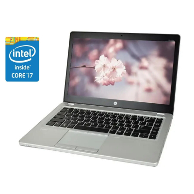 БУ Ноутбук Ультрабук Б-класс HP EliteBook Folio 9480m / 14" (1600x900) TN / Intel Core i7-4600U (2 (4) ядра по 2.1 -3.3 GHz) / 8 GB DDR3 / 250 GB SSD / Intel HD Graphics 4400 / WebCam / Win 10 Pro