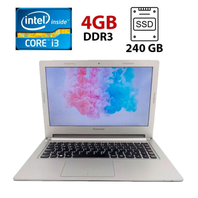 БУ Ноутбук Ноутбук Lenovo ThinkPad M30-70 / 15.6" (1366x768) TN / Intel Core i3-4030U (2 (4) ядра по 1.9 GHz) / 4 GB DDR3 / 240 GB SSD / Intel HD Graphics 4400 / WebCam
