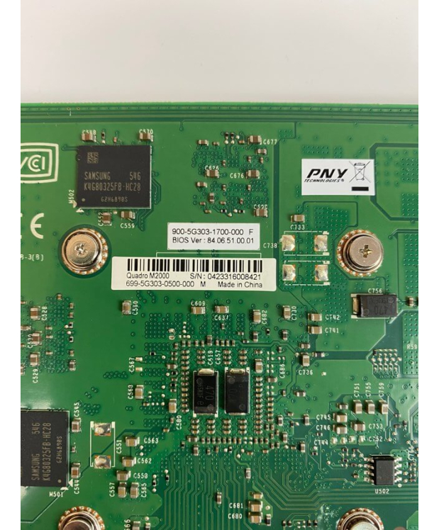 Відеокарта NVIDIA Quadro M2000 4GB GDDR5 (128bit) (768 МГц) (4 x DisplayPort) фото_1