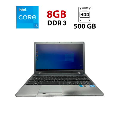 БУ Ноутбук Ноутбук Б-класс Samsung NP350V5C / 15.6" (1366x768) TN / Intel Core i5-3210M (2 (4) ядра по 2.5 - 3.1 GHz) / 8 GB DDR3 / 500 GB HDD / Intel HD Graphics 4000 / WebCam