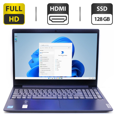 БУ Ноутбук Ультрабук Lenovo IdeaPad 3 15ITL05 / 15.6" (1920x1080) TN / Intel Core i3-1115G4 (2 (4) ядра по 3.0 - 4.1 GHz) / 4 GB DDR4 / 128 GB SSD / Intel UHD Graphics 630 / WebCam / HDMI