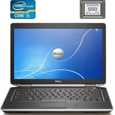 БУ Ноутбук Ноутбук Dell Latitude E6430 / 14" (1366x768) TN / Intel Core i5-3210M (2 (4) ядра по 2.5 - 3.1 GHz) / 4 GB DDR3 / 120 GB SSD / Intel HD Graphics 4000 / HDMI