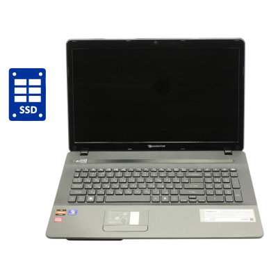 БУ Ноутбук Ноутбук Packard Bell SJV70_HR / 17.3" (1600x900) TN / Intel Core i3-2330M (2 (4) ядра по 2.2 GHz) / 8 GB DDR3 / 240 GB SSD / Intel HD Graphics 3000 / WebCam / DVD-RW / Win 10 Pro 