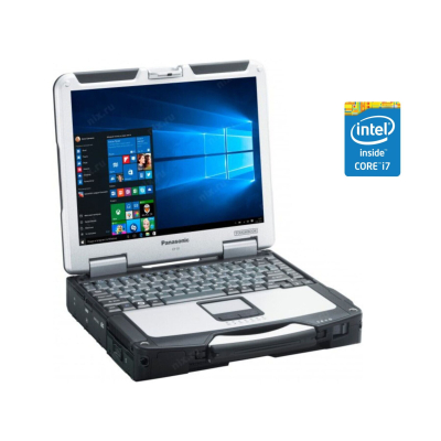 БУ Ноутбук Защищенный ноутбук Panasonic Toughbook CF-31 / 13.1" (1024x768) TN / Intel Core i7-2620M (2 (4) ядра по 2.7 - 3.4 GHz) / 12 GB DDR3 / 480 GB SSD / Intel HD Graphics 3000 / Win 10 Pro