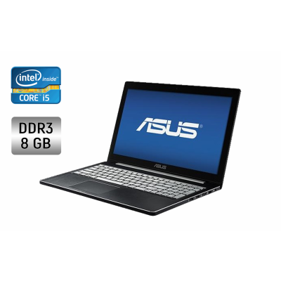 БУ Ноутбук Ноутбук Asus Q501L / 15.6" (1920x1080) IPS Touch / Intel Core i5-4200U (2 (4) ядра по 1.6 - 2.6 GHz) / 8 GB DDR3 / 240 GB SSD / Intel HD Graphics 4400 / WebCam / Windows 10