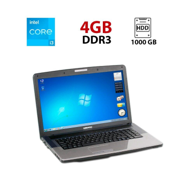 БУ Ноутбук Ноутбук Medion Akoya E7220 / 17.3" (1600x900) TN / Intel Core i3-2310M (2 (4) ядра по 2.1 GHz) / 4 GB DDR3 / 1000 GB HDD / Intel HD Graphics 3000 / WebCam / USB 3.0