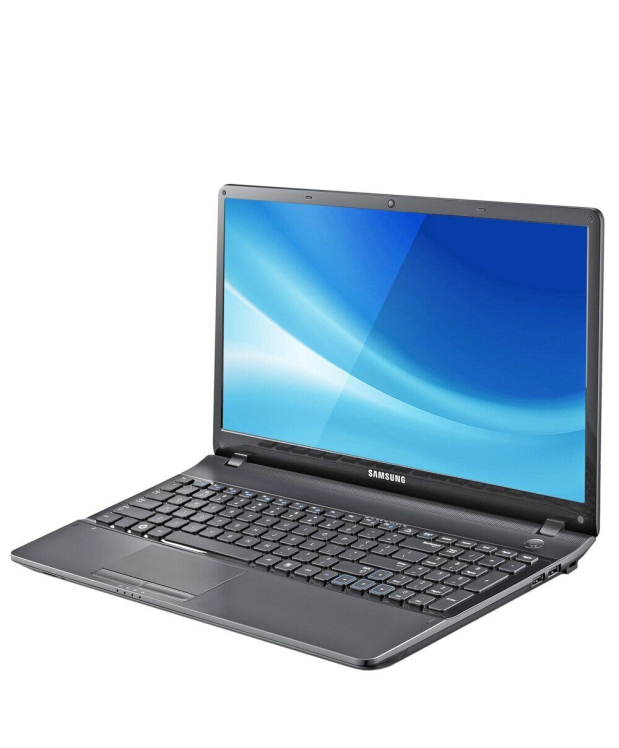 Ноутбук Б-клас Samsung NP300E5C / 15.6 (1366x768) TN / Intel Celeron B820 (2 ядра по 1.7 GHz) / 4 GB DDR3 / 320 GB HDD / nVidia GeForce GT 620M, 1 GB DDR3, 64-bit / WebCam