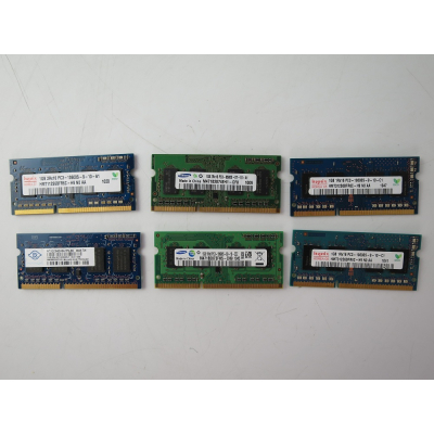 DDR3 1GB PC3 - 10600 SO DIMM ОПЕРАТИВНА ПАМ'ЯТЬ ДЛЯ НОУТБУКІВ