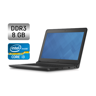 БУ Ноутбук Ноутбук Б-класс Dell Latitude 3340 / 13.3" (1366x768) TN Touch / Intel Core i3-4005U (2 (4) ядра по 1.7 GHz) / 8 GB DDR3 / 256 GB SSD / Intel HD Graphics 4400 / WebCam / Windows 10