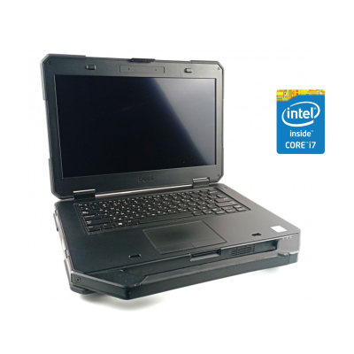 БУ Ноутбук Защищенный ноутбук Dell Latitude 5414 Rugged / 14" (1920x1080) IPS Touch / Intel Core i7-6600U (2 (4) ядра по 2.6 - 3.4 GHz) / 16 GB DDR4 / 240 GB SSD / Intel HD Graphics 520 / Win 10 Pro