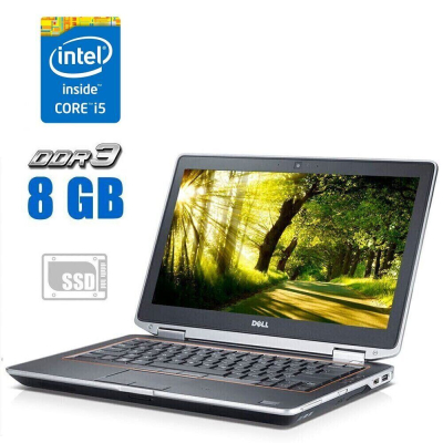 БУ Ноутбук Ноутбук Dell Latitude E6320 / 13.3" (1366x768) TN / Intel Core i5-2410M (2 (4) ядра по 2.3 - 2.9 GHz) / 8 GB DDR3 / 120 GB SSD / Intel HD Graphics 3000 / WebCam