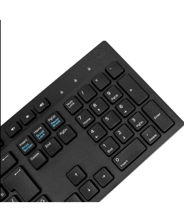 Нова дротова клавіатура Dell KB216 з кирилицею (наклейки) фото_3
