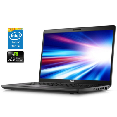 БУ Ноутбук Игровой ноутбук Dell Latitude 5501 / 15.6" (1920x1080) IPS / Intel Core i7-9850H (6 (12) ядра по 2.6 - 4.6 GHz) / 32 GB DDR4 / 1000 GB SSD M.2 / nVidia GeForce MX150, 2 GB GDDR5, 64-bit / WebCam / Win 10 Pro