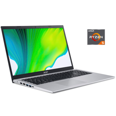 БУ Ноутбук Ультрабук Acer Aspire 5 A515-45-R74Z / 15.6" (1920x1080) IPS / AMD Ryzen 5 5500U (6 (12) ядер по 2.1 - 4.0 GHz) / 8 GB DDR4 / 256 GB SSD / AMD Radeon Vega Graphics / WebCam / Win 11 Home