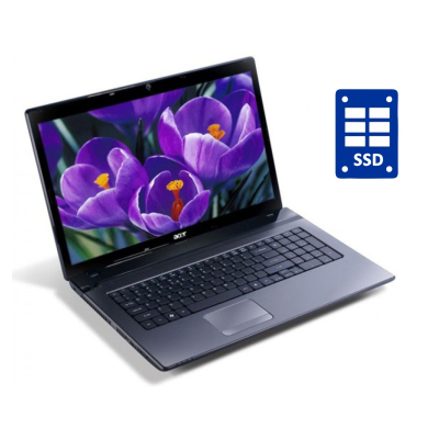 БУ Ноутбук Ноутбук Acer Aspire 5749 / 15.6" (1366x768) TN / Intel Core i3-2310M (2 (4) ядра по 2.1 GHz) / 8 GB DDR3 / 240 GB SSD / Intel HD Graphics 3000 / WebCam / DVD-RW / Win 10 Pro 