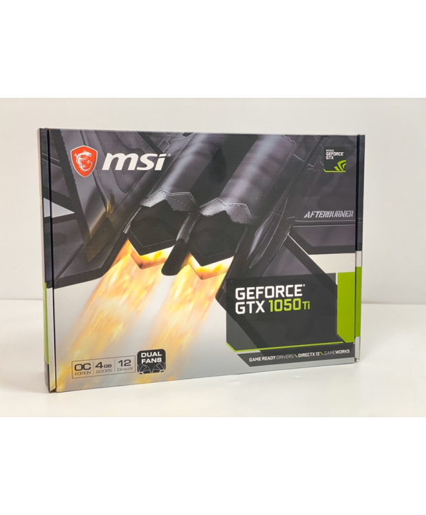 Відеокарта MSI GeForce GTX1050Ti 4096Mb