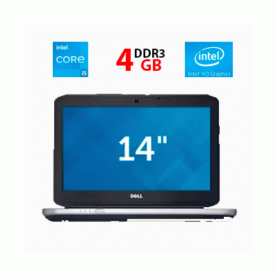 БУ Ноутбук Ноутбук Dell Latitude E5430 / 14" (1366x768) TN / Intel Core i5-3210M (2 (4) ядра по 2.5 - 3.1 GHz) / 4 GB DDR3 / 240 GB SSD / Intel HD Graphics 4000 / WebCam