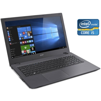 БУ Ноутбук Ноутбук Acer Aspire F5-571T-569T / 15.6" (1366x768) TN / Intel Core i5-4210U (2 (4) ядра по 1.7 - 2.7 GHz) / 8 GB DDR3 / 256 GB SSD / Intel HD Graphics 4400 / WebCam / DVD-ROM / Win 10 Home