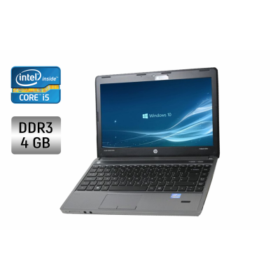 БУ Ноутбук Ноутбук Б-класс HP ProBook 4340s / 13.3" (1366x768) TN / Intel Core i5-3230M (2 (4) ядра по 2.6 - 3.2 GHz) / 4 GB DDR3 / 128 GB SSD / Intel HD Graphics 4000 / WebCam / DVD-RW / Fingerprint