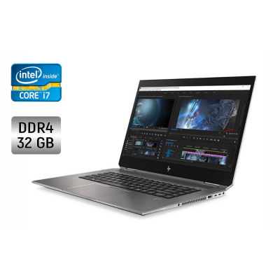 БУ Ноутбук Ультрабук HP ZBook Studio G5 / 15.6" (1920x1080) IPS / Intel Core i7-9750H (6 (12) ядер по 2.6 - 4.5 GHz) / 32 GB DDR4 / 512 GB SSD / Intel UHD Graphics 630 / WebCam / Fingerprint