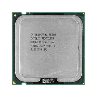 Процесор Intel® Pentium® E5500 (2 МБ кеш-пам'яті, тактова частота 2,80 ГГц, частота системної шини 800 МГц)