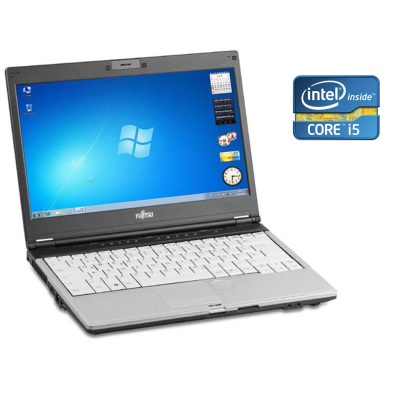 БУ Ноутбук Ноутбук А-класс Fujitsu LifeBook S760 / 13" (1366x768) TN / Intel Core i5-520M (2 (4) ядра по 2.4 - 2.9 GHz) / 4 GB DDR3 / 128 GB SSD / Intel HD Graphics / WebCam / DVD-RW