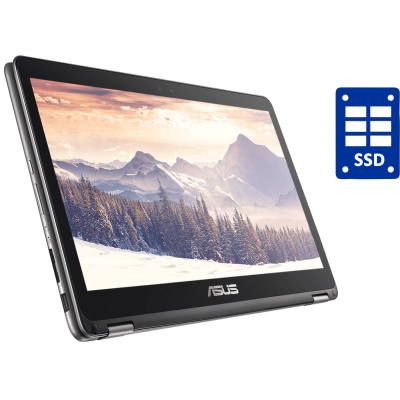 БУ Ноутбук Нетбук-трансформер Asus ZenBook Flip UX360CA / 13.3" (1920x1080) IPS Touch / Intel Core m3-6Y30 (2 (4) ядра по 0.9 - 2.2 GHz) / 8 GB DDR3 / 256 GB SSD / Intel HD Graphics 515 / WebCam / Win 10 Home