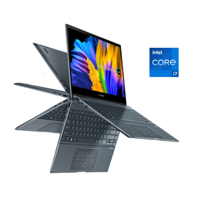 БУ Ноутбук Ультрабук-трансформер Asus ZenBook Flip UX363EA / 13.3" (1920x1080) IPS Touch / Intel Core i7-1165G7 (4 (8) ядра по 2.8 - 4.7 GHz) / 16 GB DDR4 / 1000 GB SSD / Intel Iris Xe Graphics / WebCam / Win 11 Home