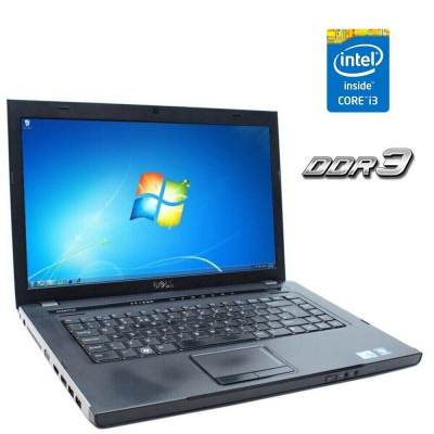 БУ Ноутбук Ноутбук Dell Vostro 3500 / 15.6" (1366x768) TN / Intel Core i3-350M (2 (4) ядра по 2.26 GHz) / 4 GB DDR3 / 320 GB HDD / Intel HD Graphics / WebCam