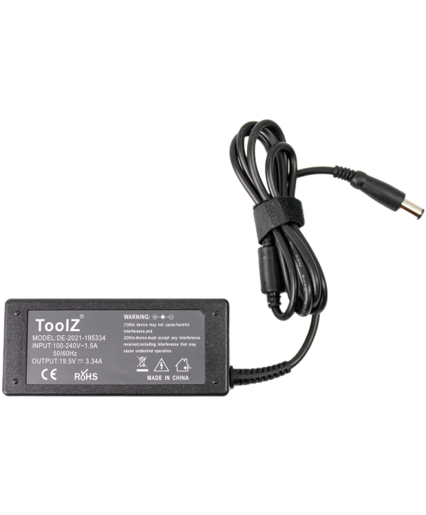 Зарядний пристрій ToolZ DE-2021-195334 для ноутбуків Dell (7.4x5+Pin) фото_2