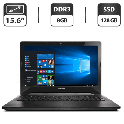 БУ Ноутбук Ноутбук Б-класс Lenovo G50-70 / 15.6" (1366x768) TN / Intel Core i3-4010U (2 (4) ядра по 1.7 GHz) / 8 GB DDR3 / 128 GB SSD / Intel HD Graphics 4400 / WebCam / DVD-ROM / HDMI