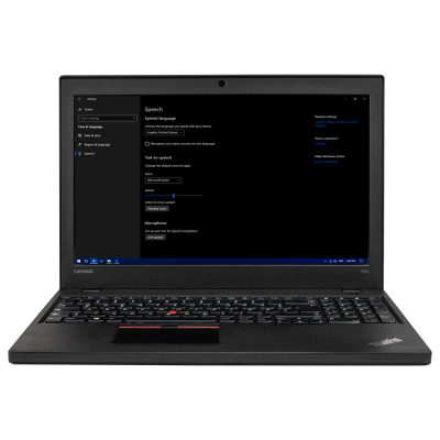 БУ Ноутбук Ноутбук 15.6" Lenovo ThinkPad T560 Intel Core i5-6300U 8Gb RAM 256Gb SSD