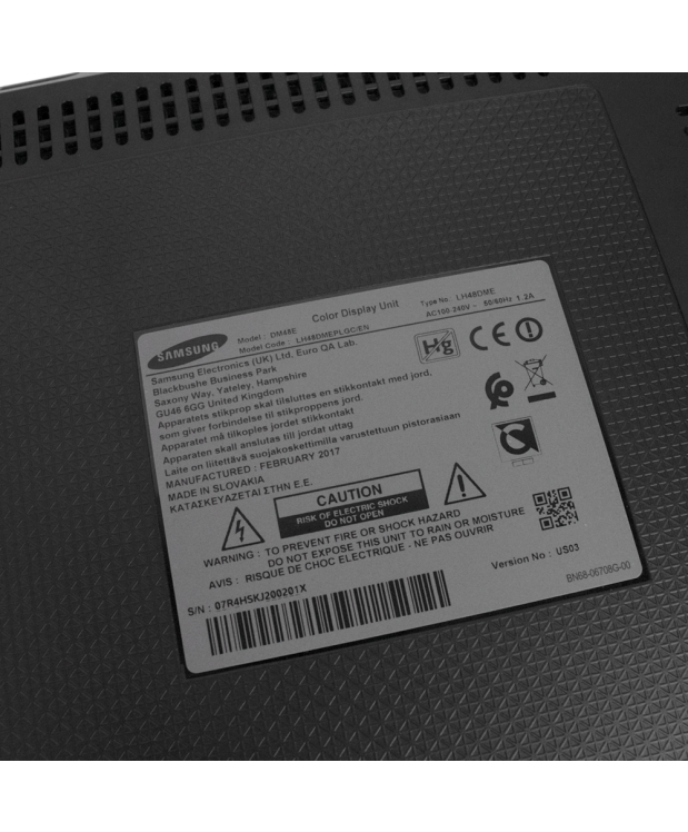 48 Панель Samsung DM48E Full HD LED+ТV-Тюнер ERGO DVB-T2 302 фото_3