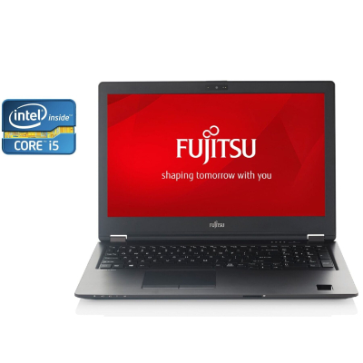 БУ Ноутбук Ноутбук Fujitsu LifeBook U758 / 15.6" (1366x768) TN / Intel Core i5-8350U (4 (8) ядра по 1.7 - 3.6 GHz) / 8 GB DDR4 / 256 GB SSD / Intel UHD Graphics 620 / WebCam