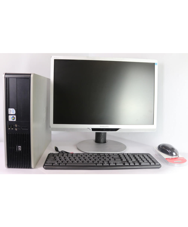 Комплект  Системний блок HP Compaq dc7900 SFF Core 2Duo E7500 4GB RAM 80GB HDD + Монітор 22