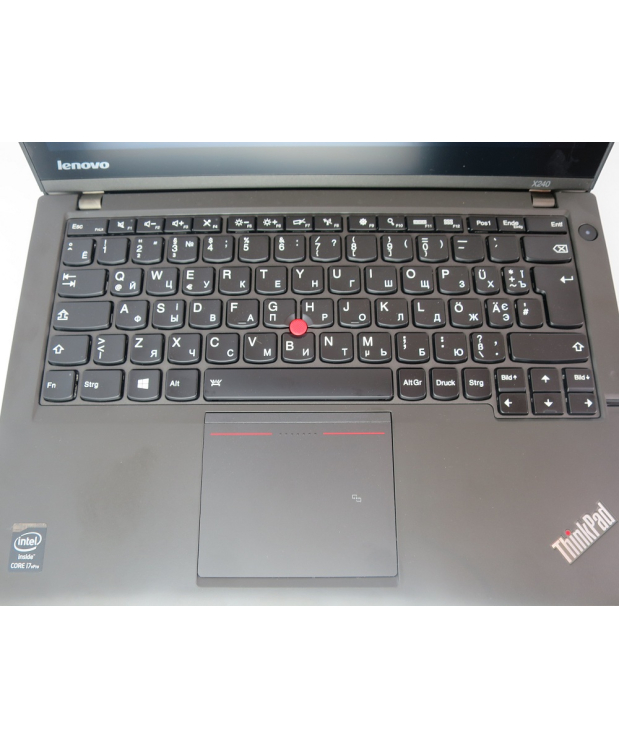 Ноутбук 12 Lenovo ThinkPad X240 Intel Core i7-4600U 8Gb RAM 256Gb SSD IPS фото_2