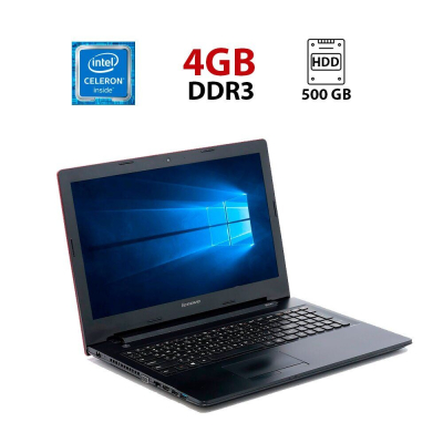 БУ Ноутбук Ноутбук Lenovo G50-70 / 15.6" (1366x768) TN / Intel Celeron 2957U (2 ядра по 1.4 GHz) / 4 GB DDR3 / 500 GB HDD / Intel HD Graphics / WebCam