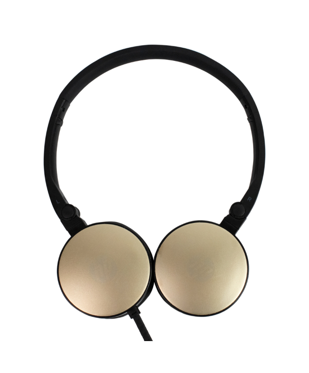Навушники з гарнітурою HP H2800 Stereo Foldable (Gold)