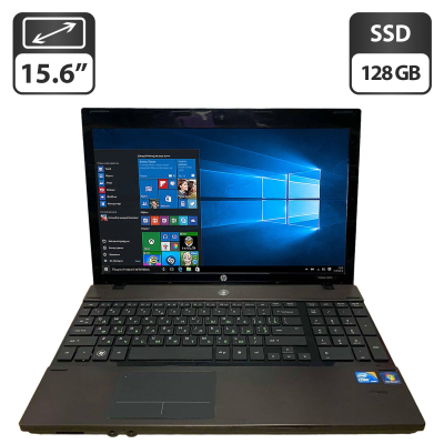 БУ Ноутбук Ноутбук HP ProBook 4520s / 15.6" (1366x768) TN / Intel Core i3-380M (2 (4) ядра по 2.53 GHz) / 4 GB DDR3 / 128 GB SSD / Intel HD Graphics / VGA