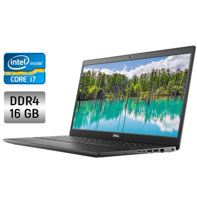 БУ Ноутбук Ноутбук Dell Latitude 3510 / 15.6" (1920x1080) IPS / Intel Core i7-10510U (4 (8) ядра по 1.8 - 4.9 GHz) / 16 GB DDR4 / 512 GB SSD / Intel UHD Graphics / WebCam / Windows 10