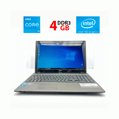 БУ Ноутбук Ноутбук Б-класс Acer TravelMate 8481 / 14" (1366x768) TN / Intel Core i5-2467M (2 (4) ядра по 1.6 - 2.3 GHz) / 4 GB DDR3 / 64 GB SSD + 320 HDD / Intel HD Graphics 3000 / WebCam 