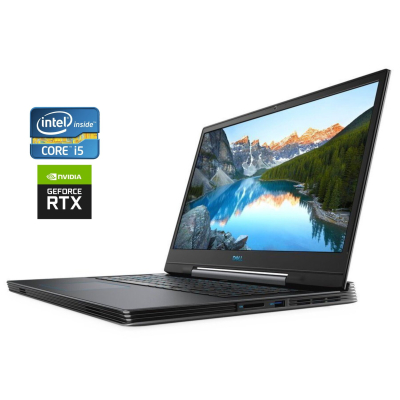 БУ Ноутбук Игровой ноутбук Dell Inspiron G7 7790 / 17.3" (1920x1080) IPS / Intel Core i5-9300H (4 (8) ядер по 2.4 - 4.1 GHz) / 16 GB DDR4 / 128 GB SSD + 1000 GB HDD / nVidia GeForce RTX 2060, 6 GB GDDR6, 192-bit / WebCam