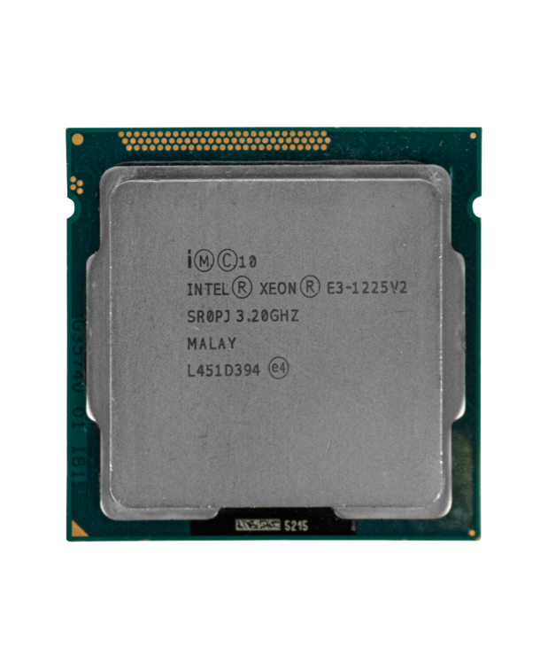 Процесор Intel® Xeon® E3-1225 v2 (8 МБ кеш-пам'яті, тактова частота 3,20 ГГц)