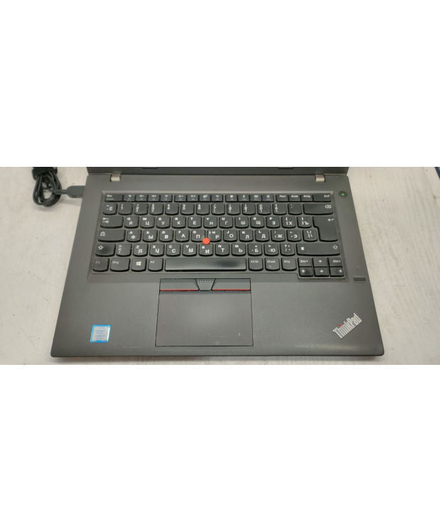 Ноутбук Lenovo ThinkPad L470 / 14 (1920x1080) IPS / Intel Core i5-7200U (2 (4) ядра по 2.5-3.1 GHz) / 8 GB DDR4 / 256 GB SSD / Intel HD Graphics 620 / WebCam / посилена батарея фото_2