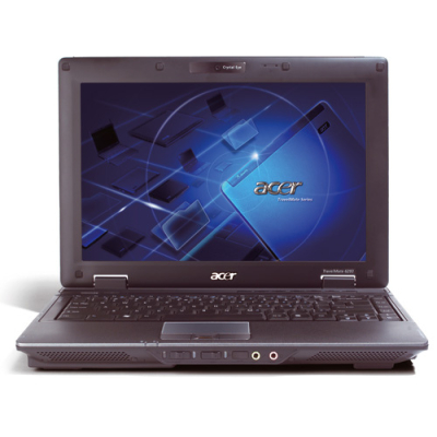БУ Ноутбук Ноутбук 12.1" Acer TravelMate 6293 Intel Core 2 Duo T5870 2Gb RAM 320Gb HDD